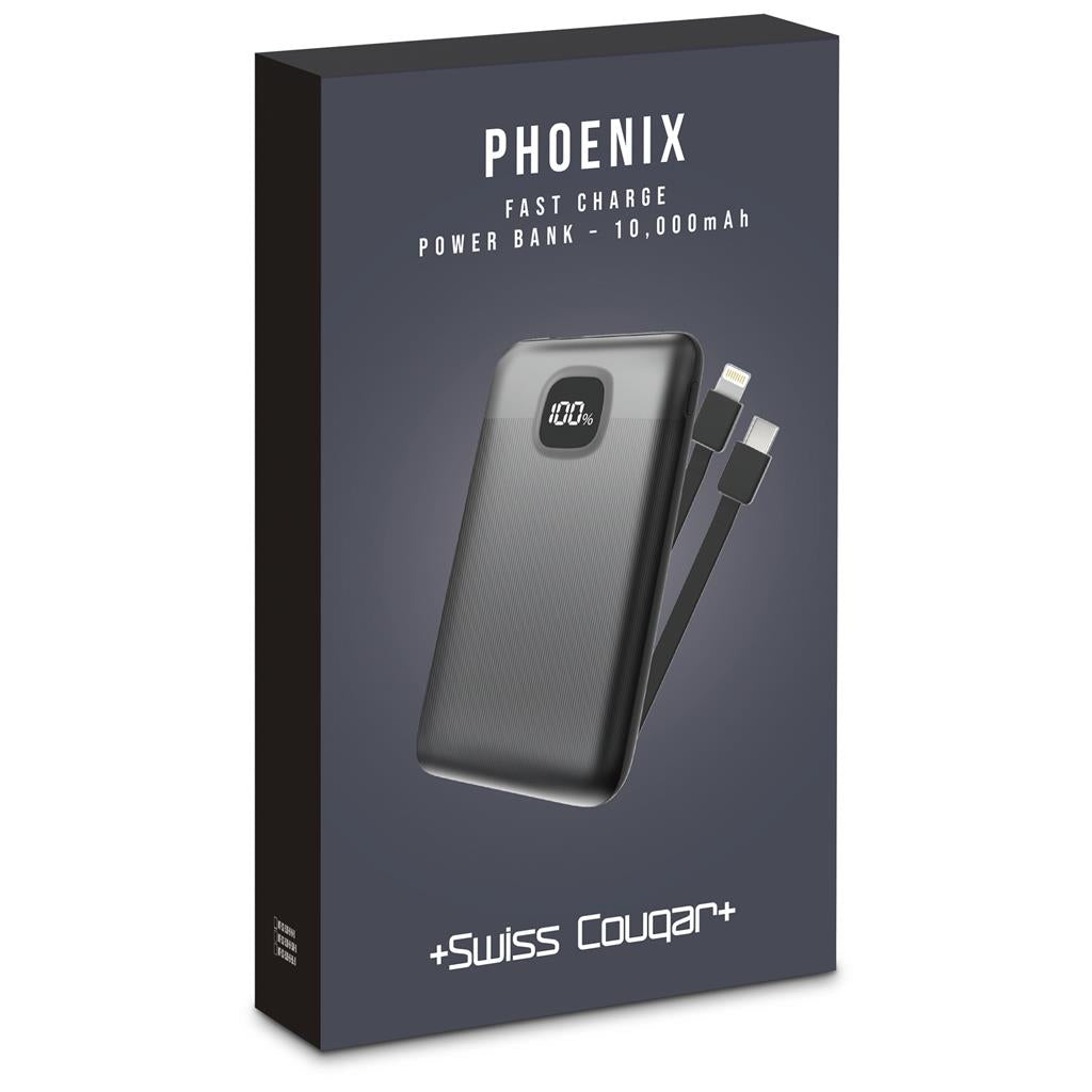 Phoenix Fast Charge 22.5W Power Bank - 10,000mAh
