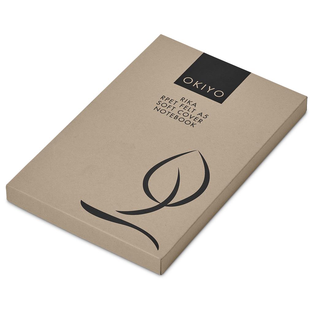 Rika Recycled PET Felt A5 Soft Cover Notebook