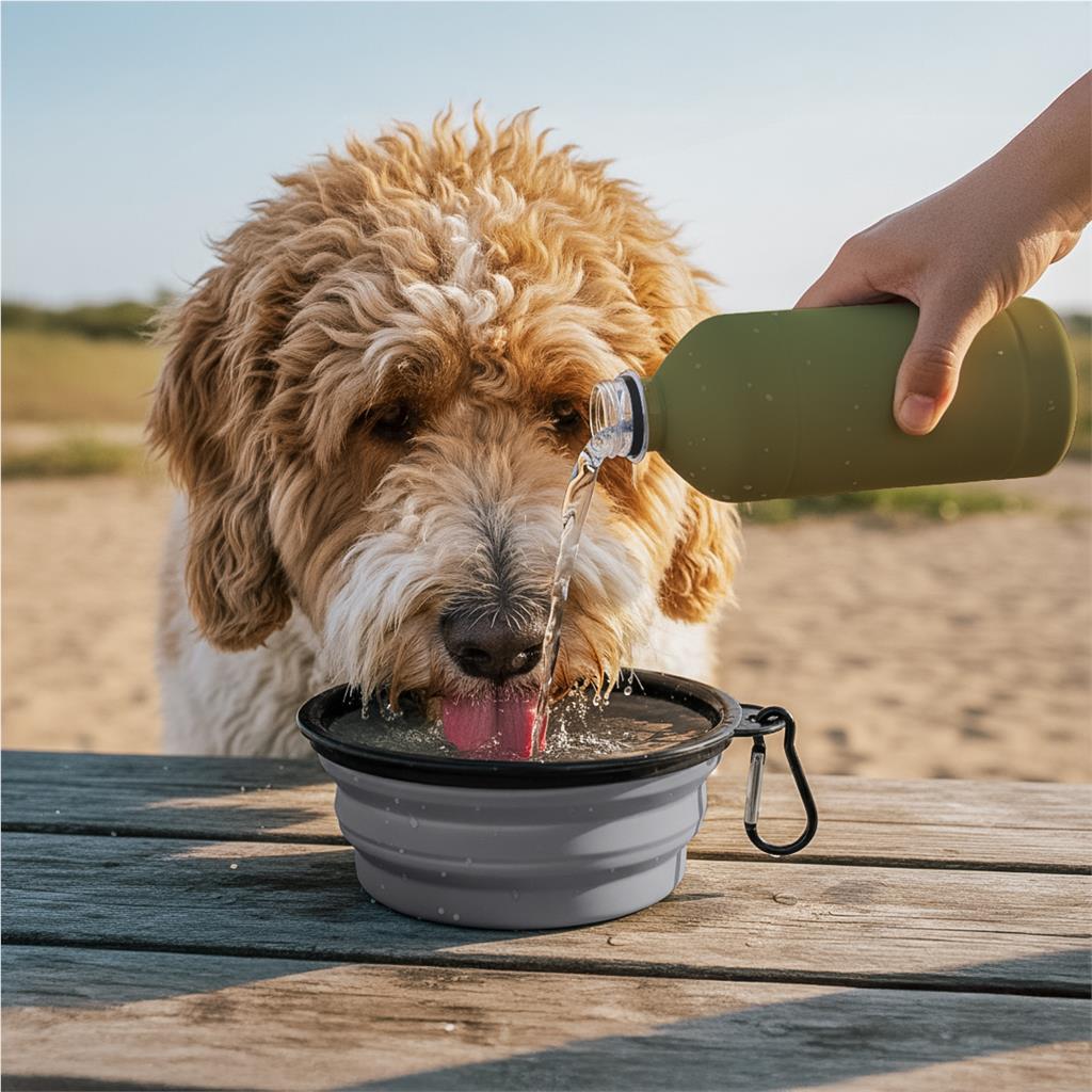 Harley Collapsible Pet Bowl – 650ml