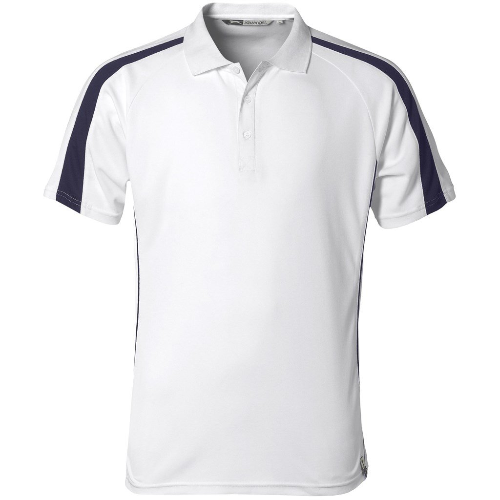 Mens Horizon Golf Shirt  - White