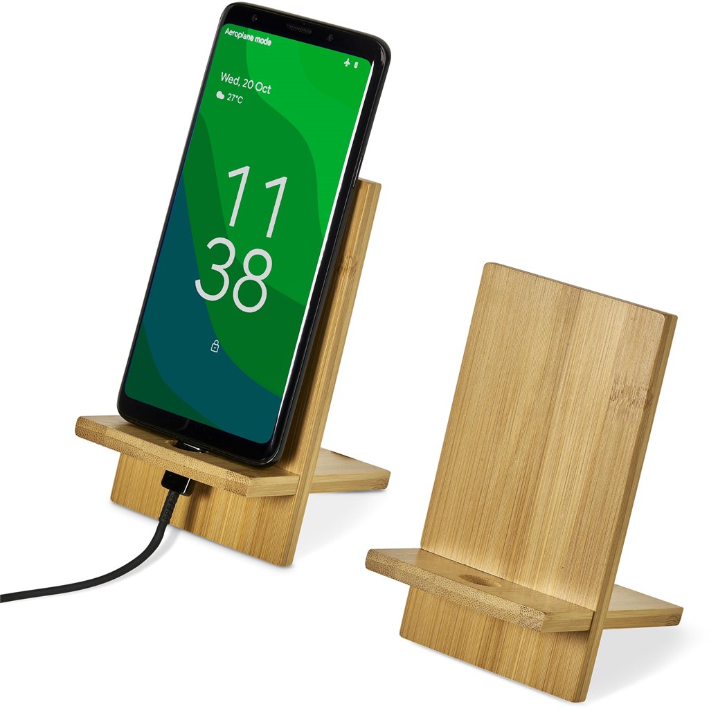 Ekslens Bamboo Phone Stand
