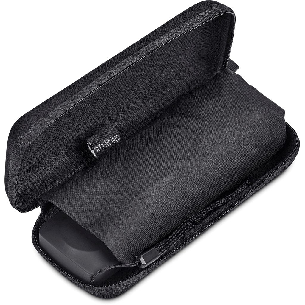 Salem Recycled PET Compact Umbrella with EVA Pouch