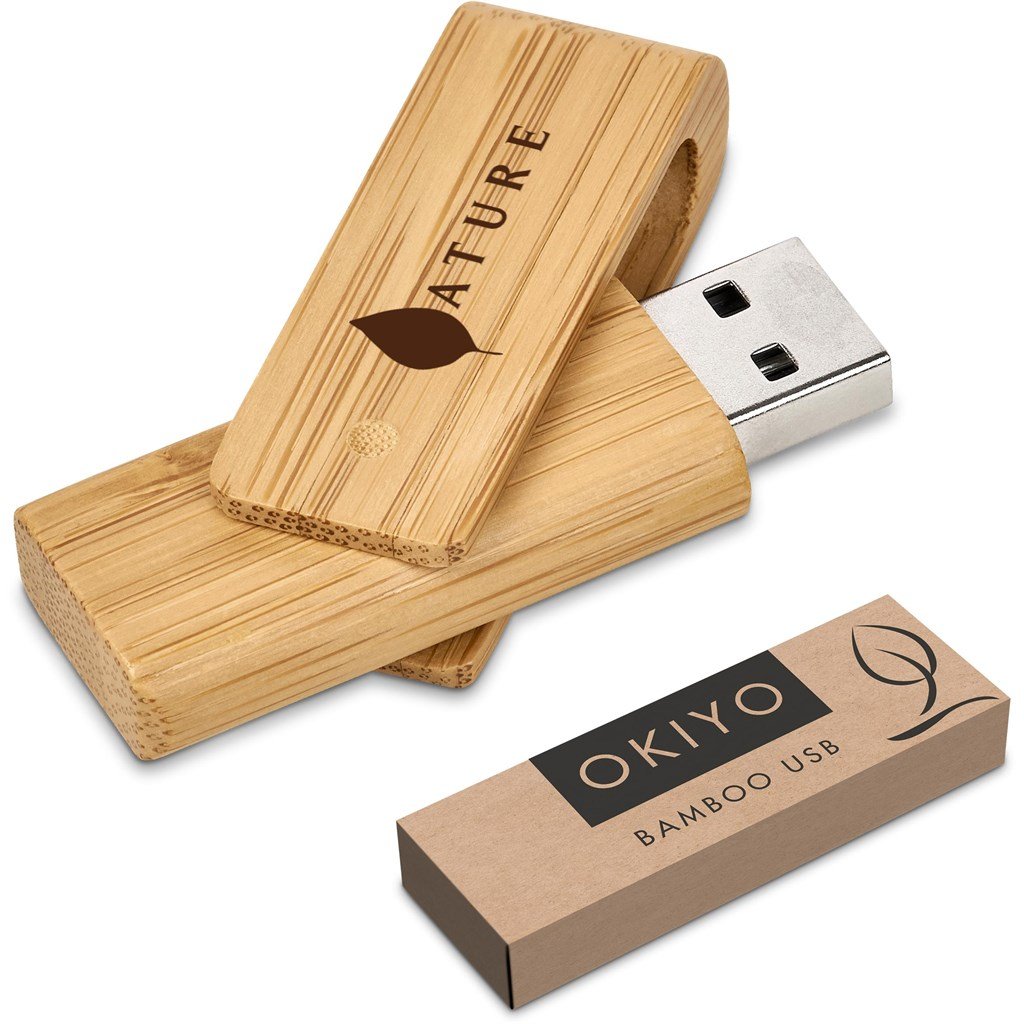 Bakemono Bamboo Flash Drive - 32GB