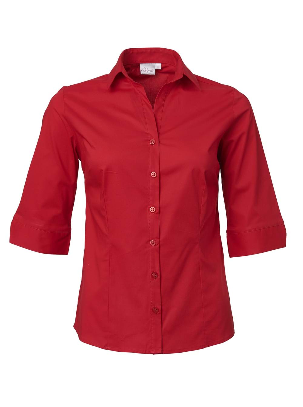 Abbey K213 3/4 Blouse - Red / 38