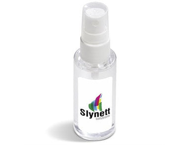 Albyn Hand Sanitiser Spray – 50ml-Transparent/Frosted White-T