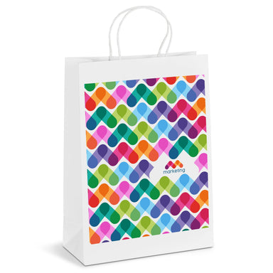 Animated Maxi Gift Bag 200gsm Solid White / SW