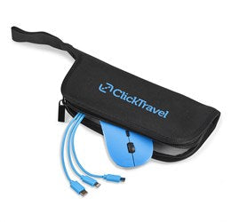 Mouse Pad & Charging Cable Tech Gift Set-Computer Accessory Sets
