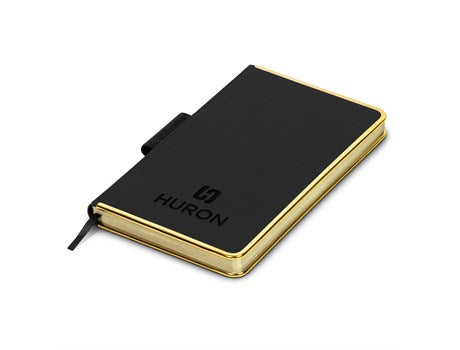 Auriol A5 Hard Cover Notebook Gold / GD - Notebooks & Notepads