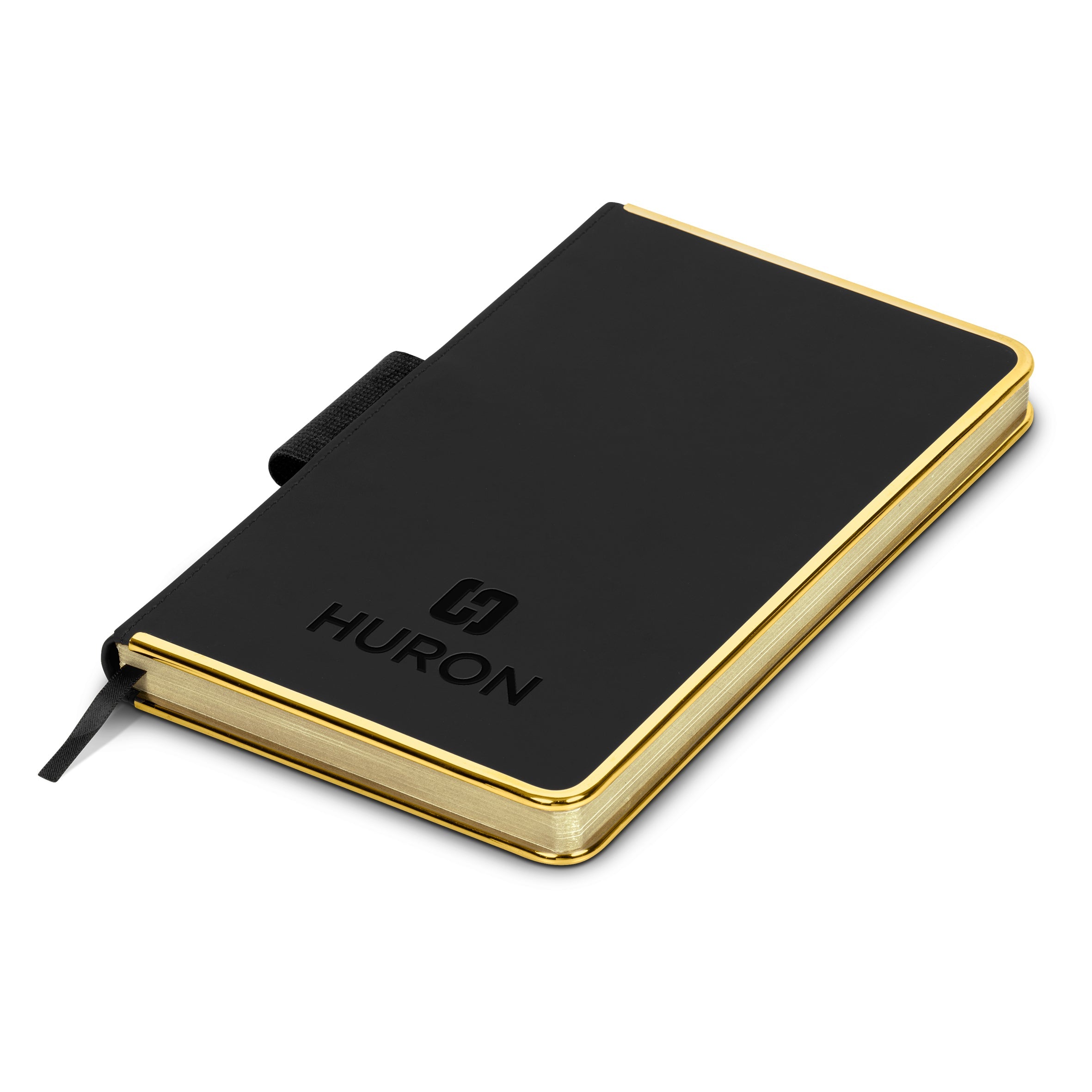 Auriol A5 Hard Cover Notebook Gold / GD - Notebooks & Notepads