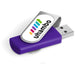 Axis 16Gb Dome Memory Stick - Yellow-16GB-Purple-P