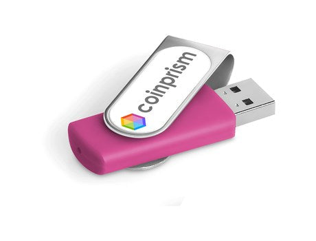 Axis 8Gb Dome Memory Stick - Pink-