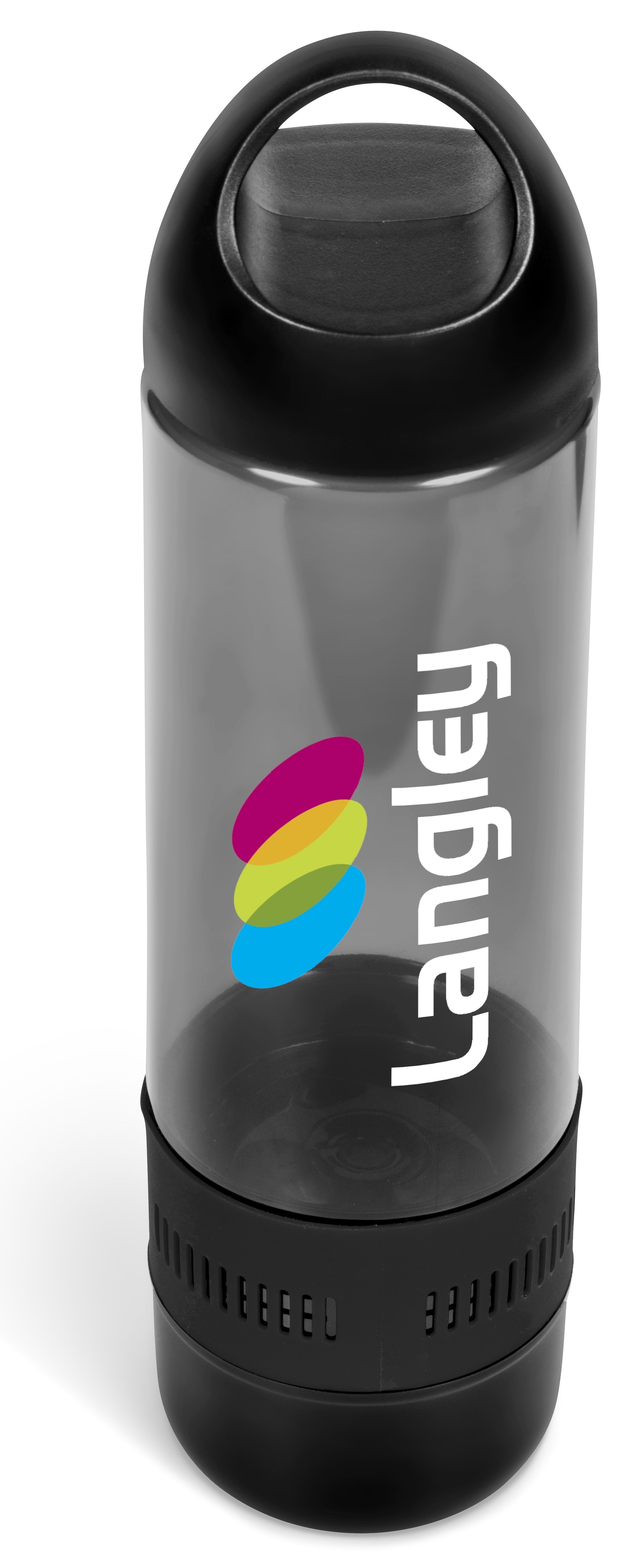 Bandit Tritan Water Bottle & Bluetooth Speaker - 500ML Black