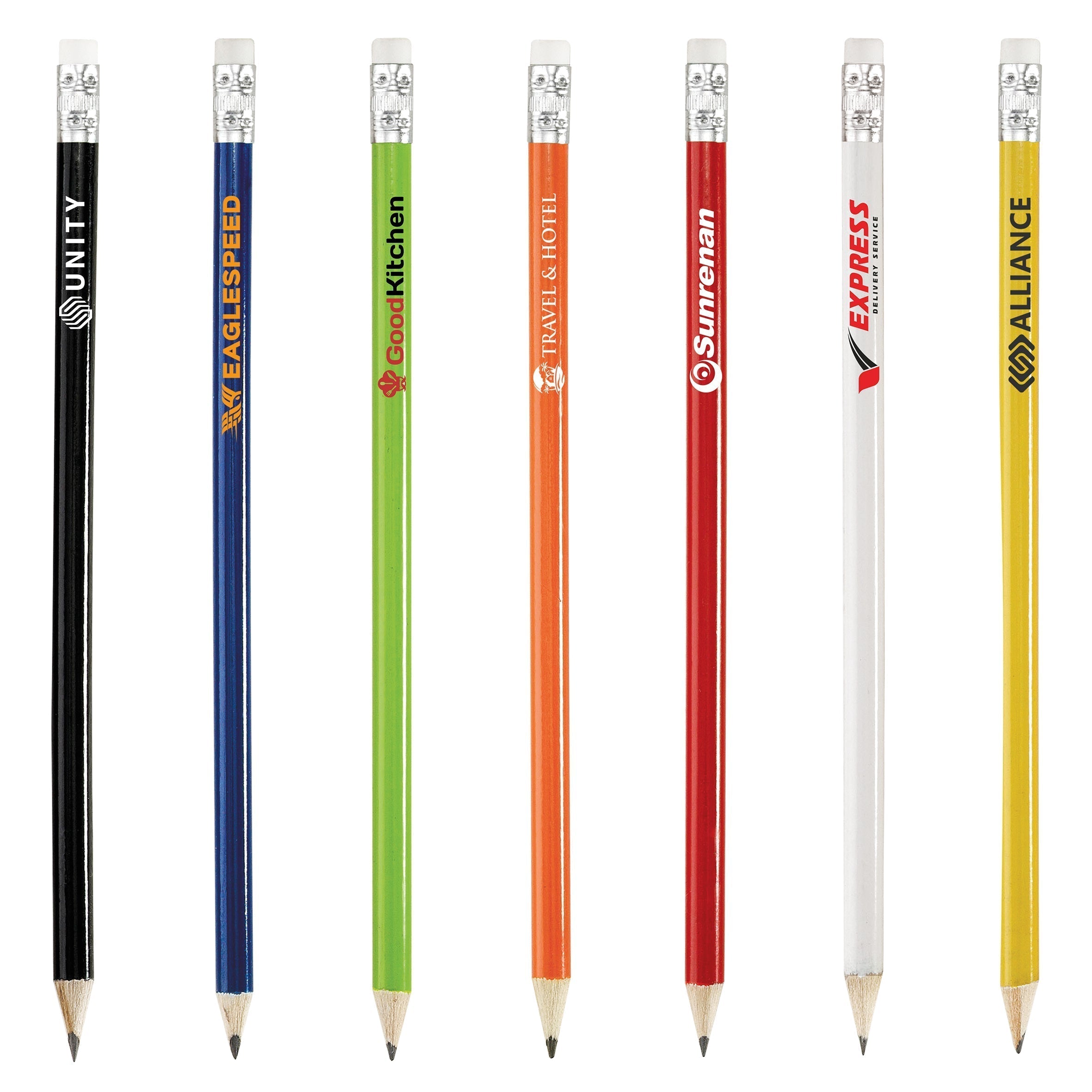 Basix Pencil (Sharpened)-Solid White-SW