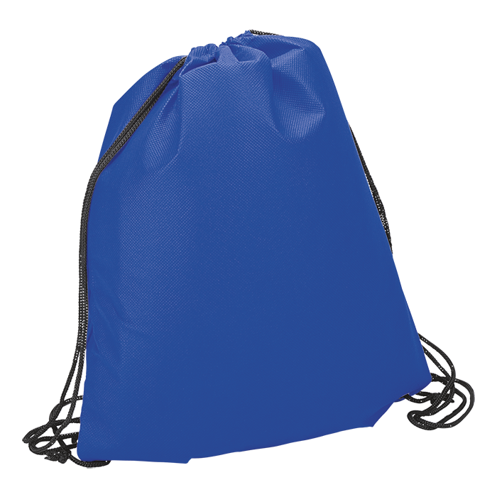 BB0001 - Drawstring Bag - Non-Woven Royal Blue / STD / Regular - Drawstrings