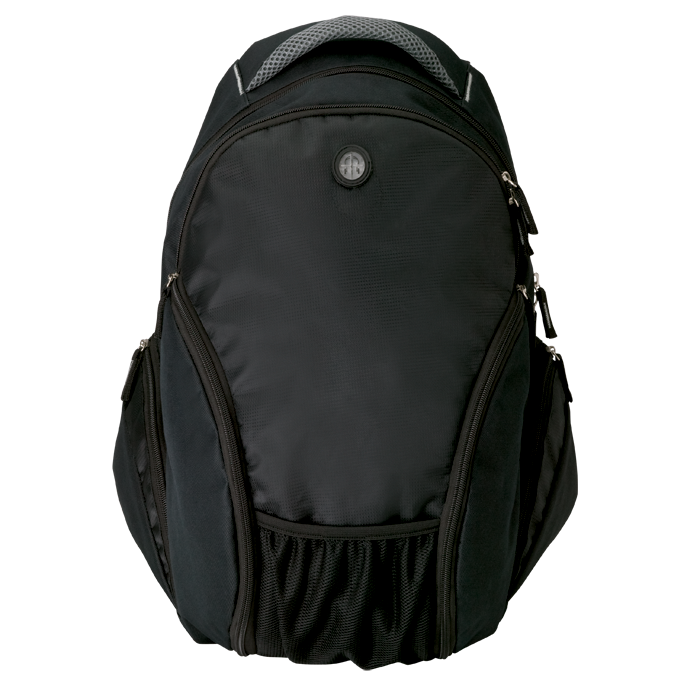 BB0008 - Executive Backpack - 420D - 600D Black / STD / 