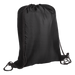 BB0009 - Lightweight Drawstring Bag - 210D Black / STD / 