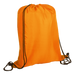 BB0009 - Lightweight Drawstring Bag - 210D Orange / STD / 