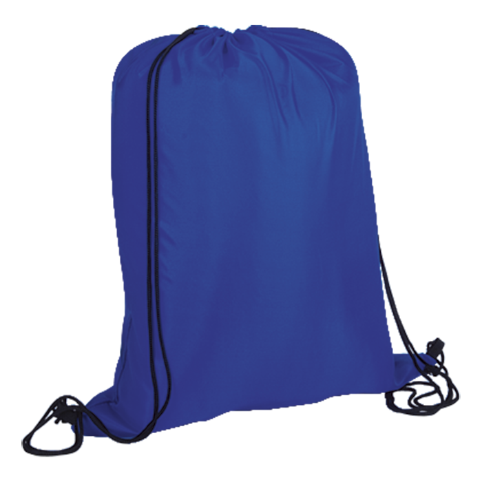 BB0009 - Lightweight Drawstring Bag - 210D Royal Blue / STD / Last Buy - Drawstrings