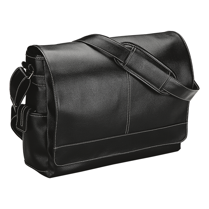 BB0039 - Lichee Computer Messenger Bag Black / STD / Last Buy - Conference and Bags