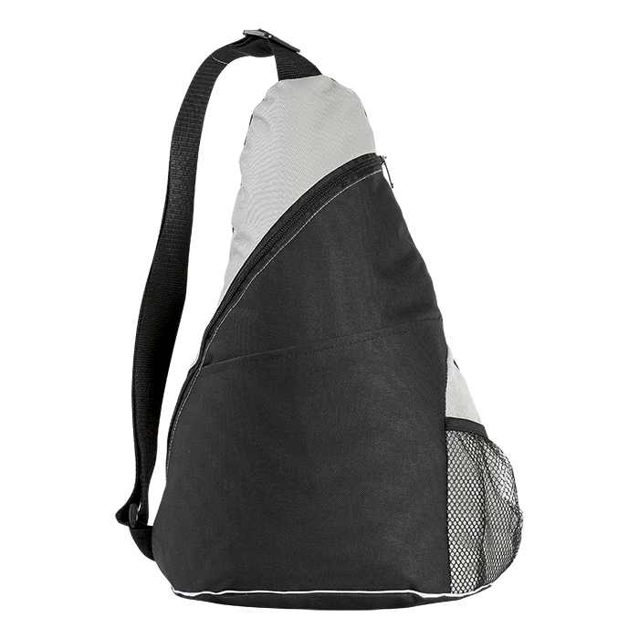 BB0143 - Three Tone Sling Bag Black / STD / Regular - Shoppers and Slings