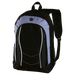 BB0163 - Arrow Design Backpack with Front Flap Black / STD /