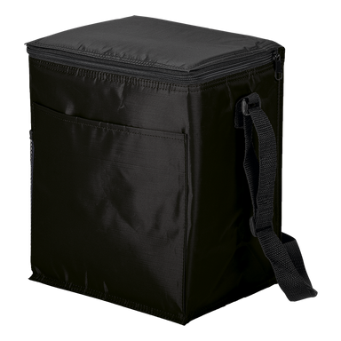 BC0006 - 12 Can Cooler with 2 Exterior Pockets - 70D - PEVA 