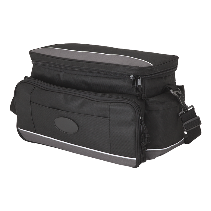 BC0013 - Cooler Bag with Braai Set Black/Grey / STD / Regular