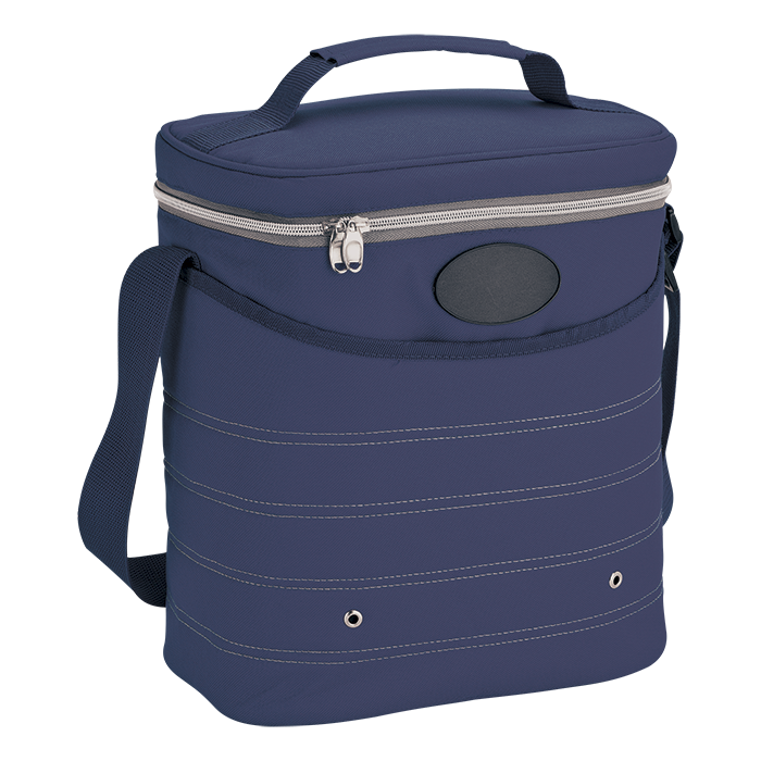 BC0015 - Oval Cooler Bag with Shoulder Strap Navy / STD / Regular - Coolers