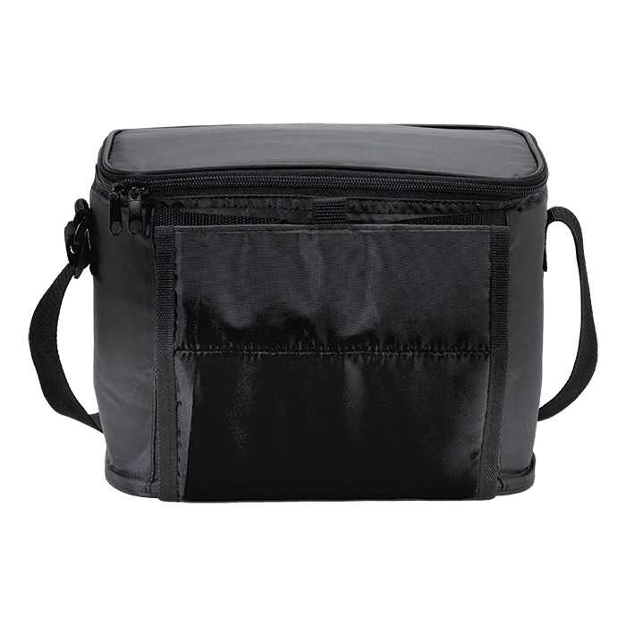 BC0020 - Cooler with Folding Cup Holders Black / STD / Regular - Coolers