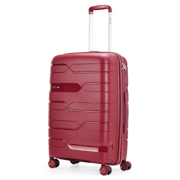 Bedford Set of 3 | Red-Suitcases