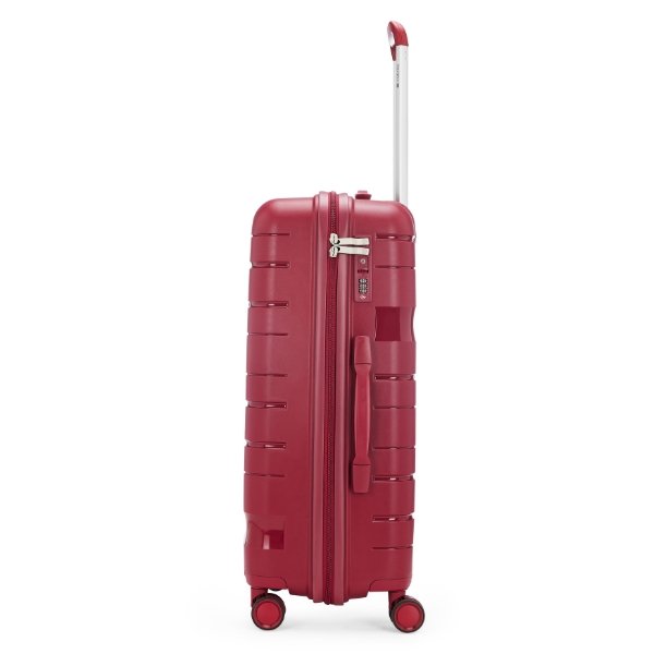 Bedford 55cm Cabin Spinner | Red-Suitcases