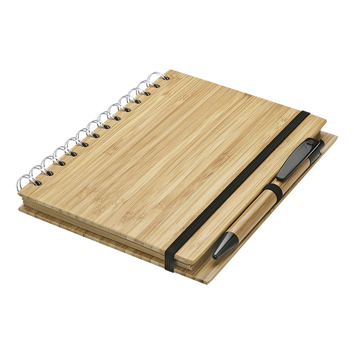 BF0033 - Bamboo Notebook and Pen Natural / STD / Regular - 