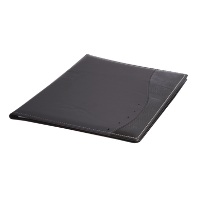 BF0062 - Curved Design A5 Folder Black / STD / Last Buy - 