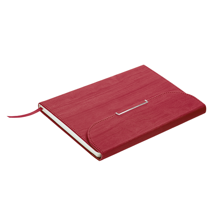 BF0067 - A5 Clutch Handbag Designed Notebook Dark Pink / STD / Last Buy - Notebooks