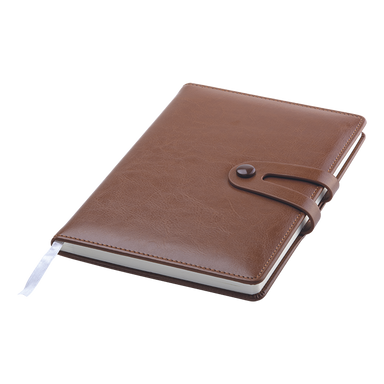 BF0089 - Exclusive Double Strap Design Notebook Brown / STD 