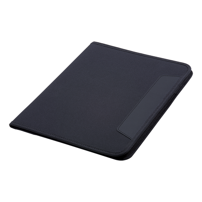 BF0091 - 600D A4 Folder with Inner Pocket Black / STD / Regular - Folders