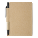 BF6419 - Mini Recycled Notebook and Pen Black / STD / Regular - Notebooks