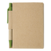 BF6419 - Mini Recycled Notebook and Pen Pale Green / STD / 