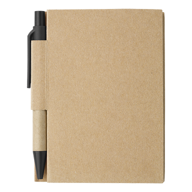 BF6419 - Mini Recycled Notebook and Pen Black / STD / 