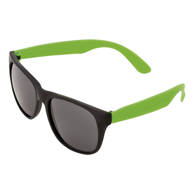 BH0029 - Sunglasses with Fluorescent Sides Fluoro Green / 