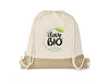 Okiyo Bijin Cotton Drawstring Bag-Natural-NT