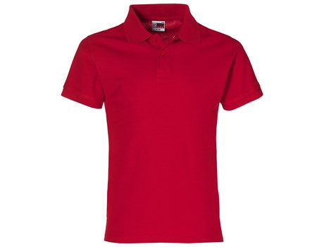 Boston Kids Golf Shirt - Red Only-Shirts & Tops