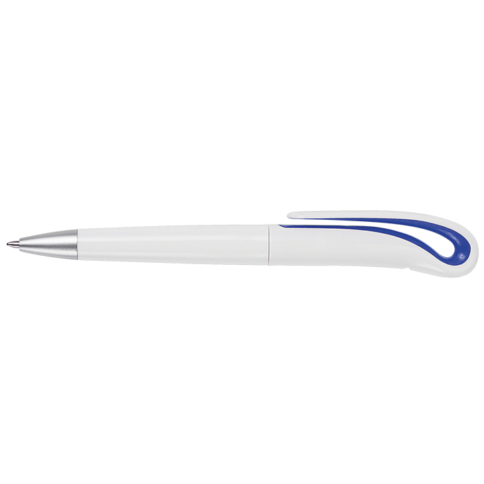 BP2442 - Swan Neck Design Ballpoint Pen Cobalt Blue / STD / Regular - Writing Instruments