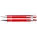 BP3298 - Lacquered Barrel Matching Ballpoint Pen and Clutch Pencil Set Red / STD / Regular - Writing Instruments