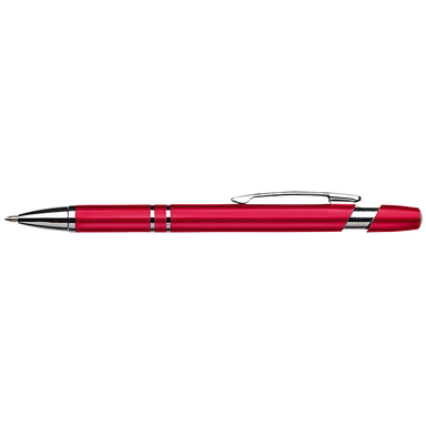 BP3467 - Dual Ring Metallic Ballpoint Pen Red / STD / Last 