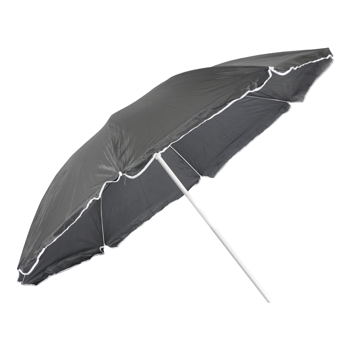 BR0022 - Beach Umbrella Black / STD / Regular - Umbrellas