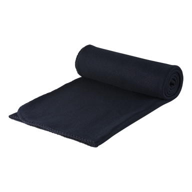 BR0045 - Polar Fleece Blanket Black / STD / Regular - 