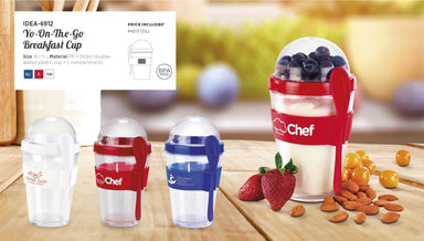 Yo-On-The-Go Breakfast Cup - 350ml-Solid White-SW