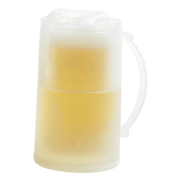 BW0050 - Freeze Gel Beer Mug Clear / STD / Last Buy - 