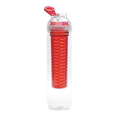 BW0052 - 800ml Fruit Infusing Tritan Water Bottle Red / STD 